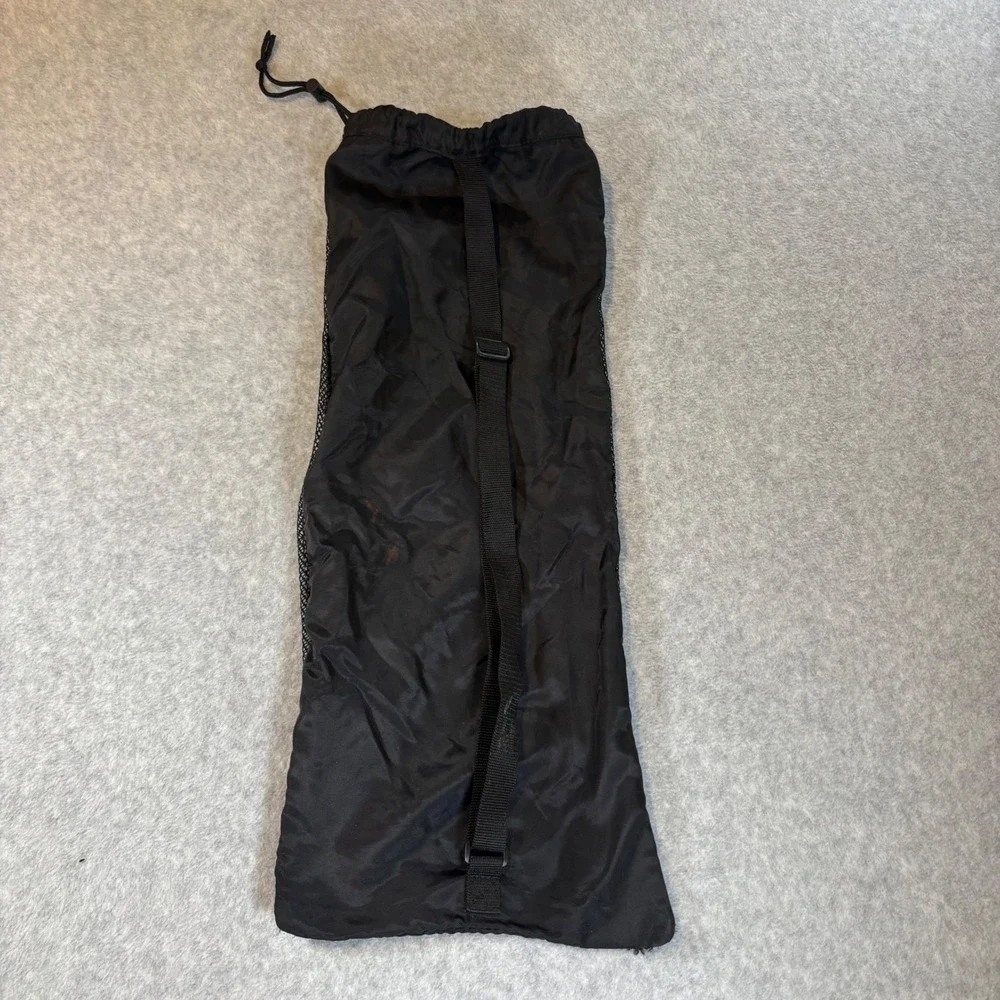Body Glove Mesh Equipment Bag Unisex OS Black Good Drawstring Shoulder Strap